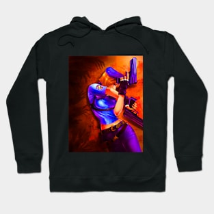 jill and zombies Hoodie